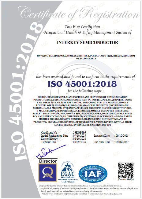 ISO 45001 Certification